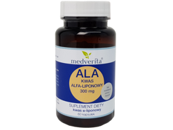 MEDVERITA ALA Kwas Alfa-liponowy 300 mg 60 caps