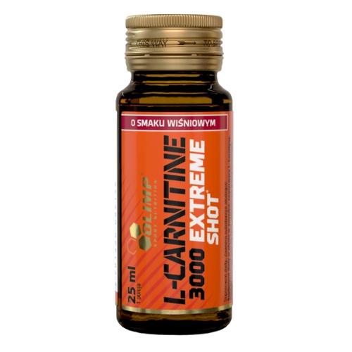 OLIMP L-Carnitine 3000 Extreme Shot Glass Ampoule JUICE 25 ml