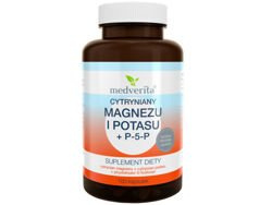MEDVERITA Magnesium + Potassium Citrates + P-5-P 100 caps