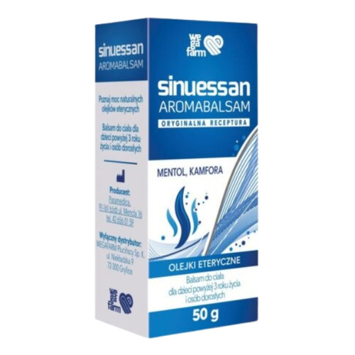 WEGA - Sinuessan Aromabalsam, body lotion for children and adults, 50 g