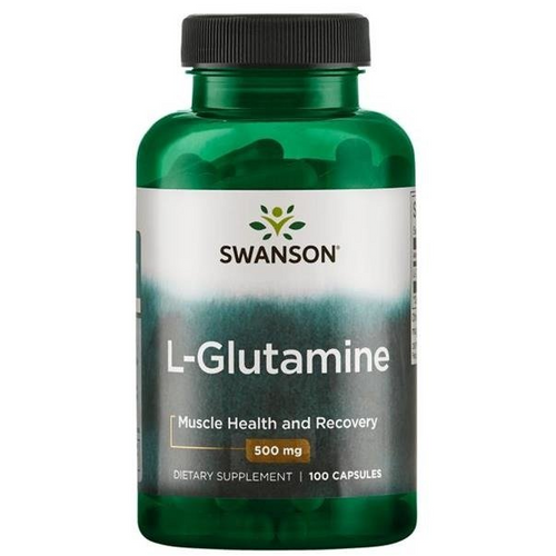 SWANSON L-glutamina 500mg 100 caps