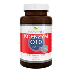 KOENZYM Q10 UBICHINON 100mg CoQ10 60 kap