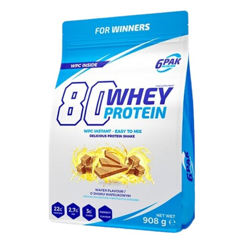 6PAK 80 Whey Protein 908 g