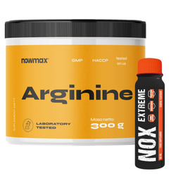 nowmax® Arginine 300 g + nowmax® NOX Extreme 80 ml