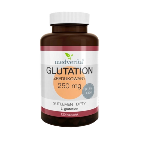 MEDVERITA Glutathione Reduced 250mg 120 caps