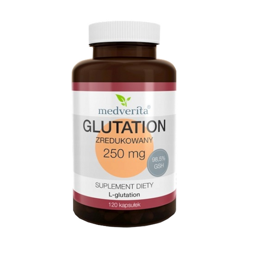 MEDVERITA Glutation Zredukowany 250mg 120 kaps