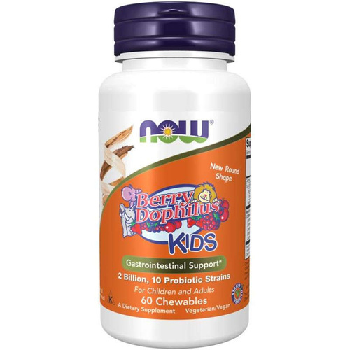 NOW FOODS BerryDophilus Kids Probiotic for children 60 tablets