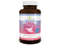 MEDVERITA Biotin 2500mcg 180 caps