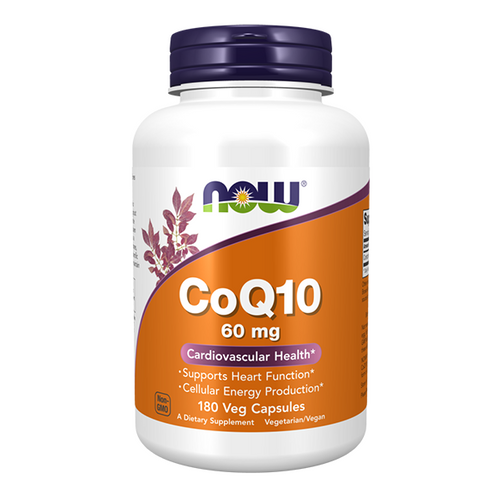 NOW FOODS Coenzyme Q10 60mg 180 vcaps 