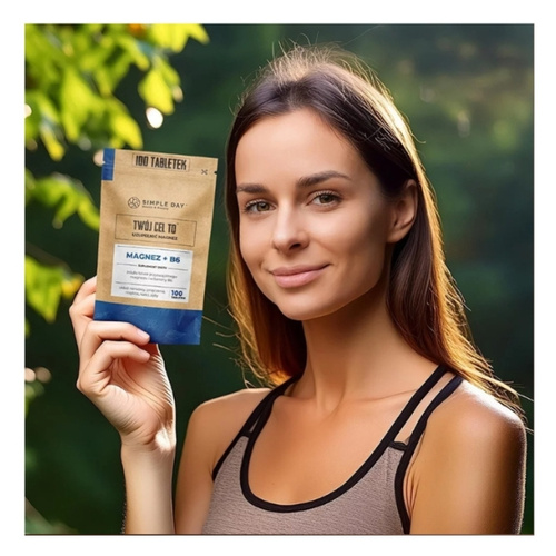 YOUR GOAL IS Magnesium Citrate + Vitamin B6 Fatigue Cramps 100 tabs