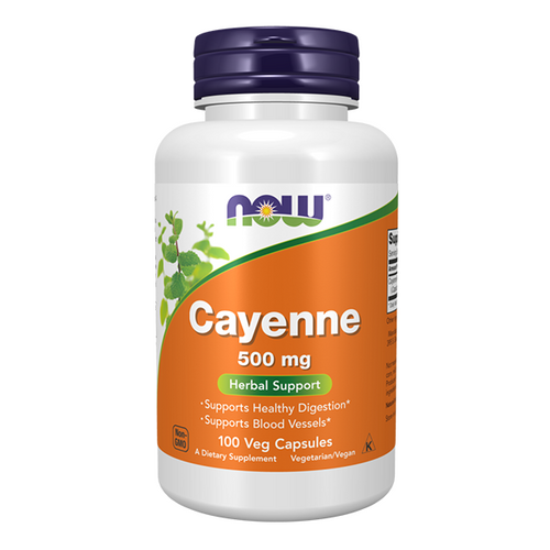 NOW FOODS Cayenne - Cayenne pepper 500mg 100 vkaps