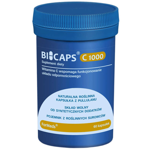 BICAPS Witamina C 1000mg 60 caps