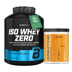 BIOTECH Iso Whey Zero 2270 g + ECOMAX Creatine Monohydrate 500 g