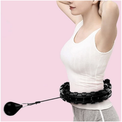 Hula hoop with massager + Trizand weight