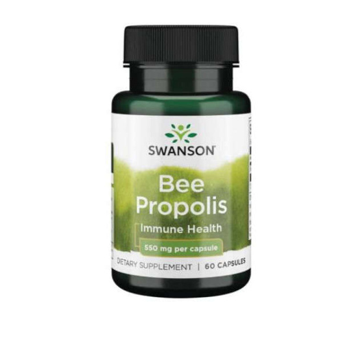 SWANSON Bee Propolis 550 mg 60 kaps