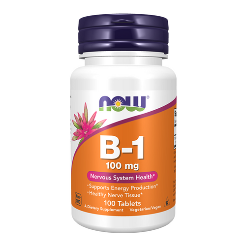 NOW FOODS Vitamin B1 (Thiamin) 100mg 100 tab