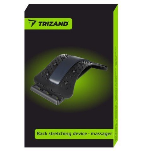 Trizand back stretching device