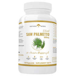 NATURAL HERBS Saw Palmetto 600 mg 120 caps