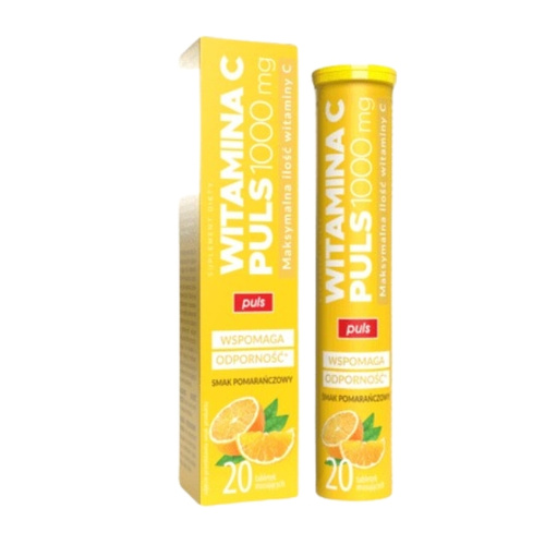PULS Vitamin C 1000mg 20 effervescent tabs