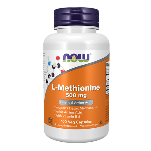 NOW FOODS L-Methionine 500mg 100 caps