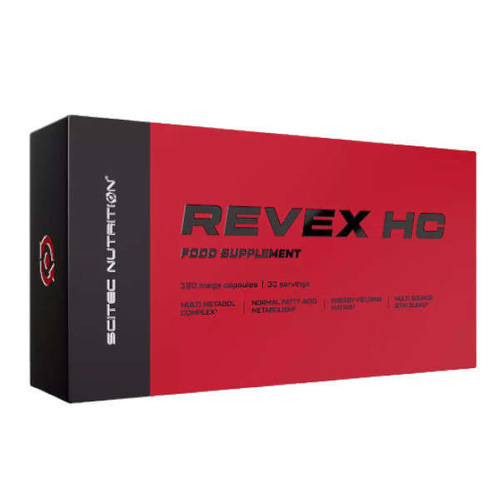 SCITEC Revex HC 120 caps + ACTIVLAB L-Carnitine 3000 liquid 500 ml + BIOTECH sample