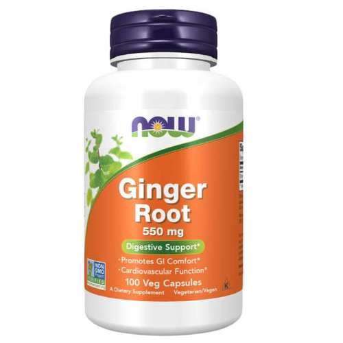 NOW FOODS Ginger Root 550mg 100 vkaps