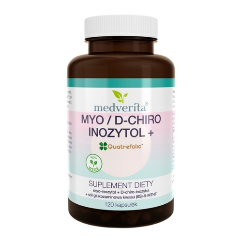 MEDVERITA Myo/D-chiro-Inozytol 120 caps