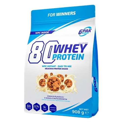 6PAK 80 Whey Protein 908 g