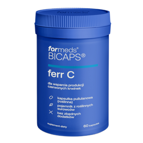 BICAPS FERR C Iron + Vitamin C 60 caps