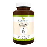 MEDVERITA CHAGA Extract 400mg 120 caps