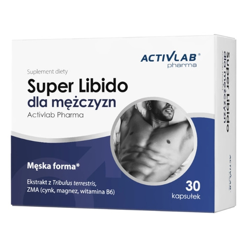 ACTIVLAB Super Libido for Men - 3 blisters of 10 capsules