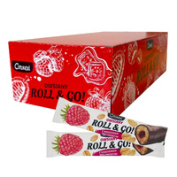 32x CORNEXI ROLL & GO Oat Bar with Raspberry Filling 30 g