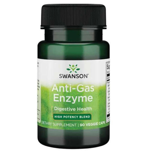 SWANSON Anti-Gas Enzyme 90 kaps