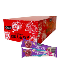 CORNEXI ROLL & GO Gluten-Free Oat Bar with Pomegranate Filling 30 g