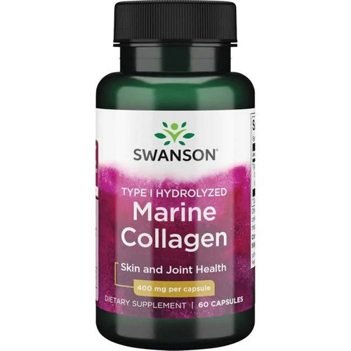 SWANSON Hydrolyzed collagen from fish type I 60 caps