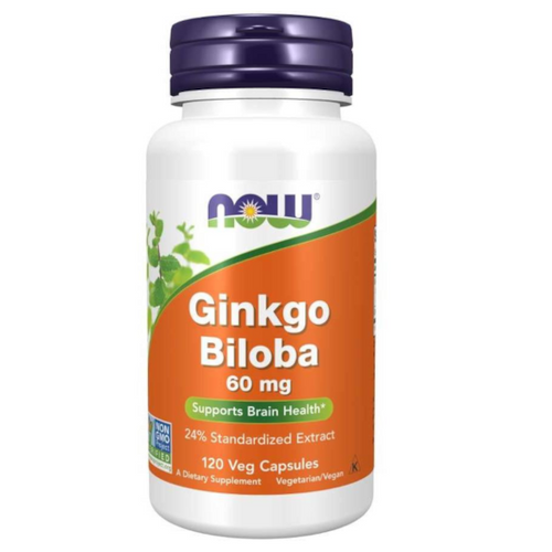 NOW FOODS Ginkgo Biloba extract 50: 1 - Japanese Ginkgo 120 caps