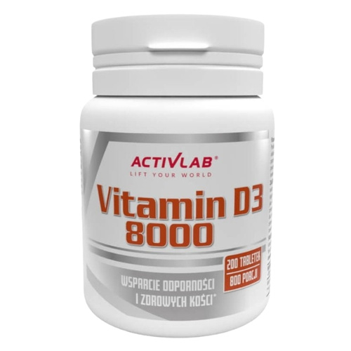 ACTIVLAB Vitamin D3 8000 200 tabs