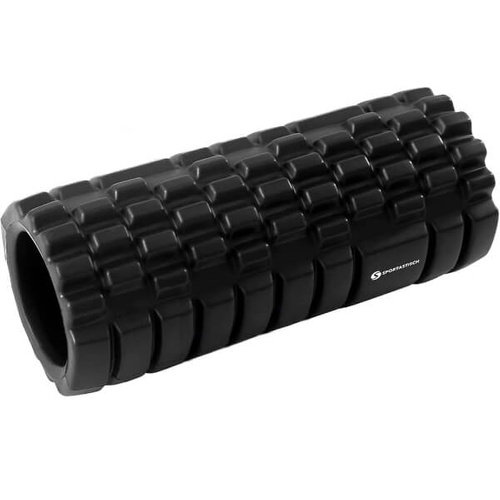 SPORTASTISCH Massage roller "Rock n Roll" 33cm black + orange roller + black bag