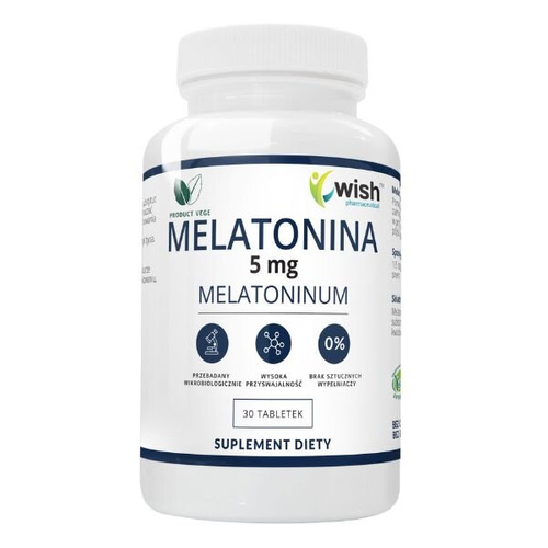 WISH Melatonina 5mg 60 tabl