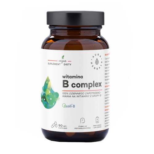 AURA HERBALS Vitamin B Complex 90 caps