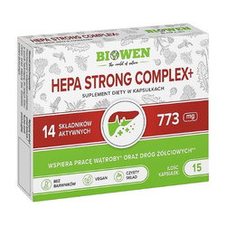 BIOWEN Hepa Strong Complex+ 15 kaps