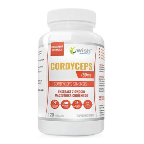 WISH Cordyceps 40% 120 kaps