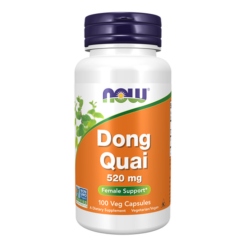 NOW FOODS Dong Quai Root 520mg Dzięgiel Chiński 100 vcaps