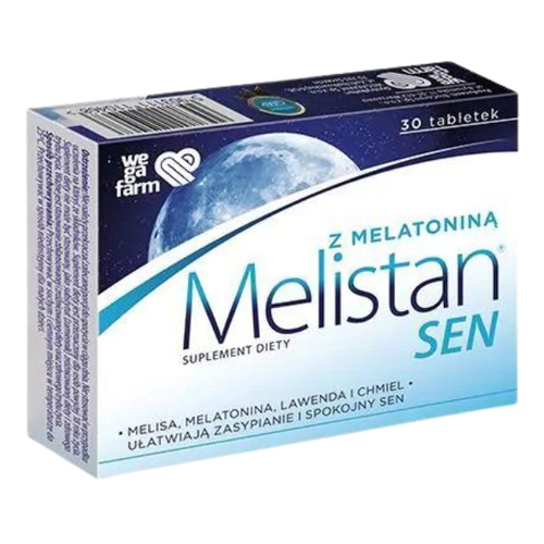  WEGAFARM Melistan Sen 30 tablets