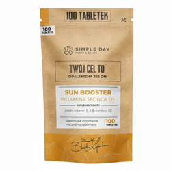 YOUR GOAL IS Sun Booster Vitamin A E D3 Beta Carotene 100 tabs