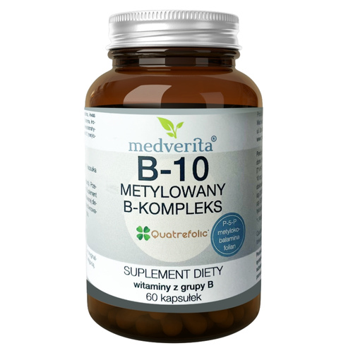 MEDVERITA B-10 methylated B-complex 60 caps