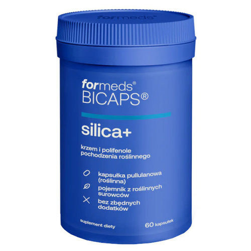 FORMEDS BICAPS SILICA Kwas ortokrzemowy 60mg 60 kaps