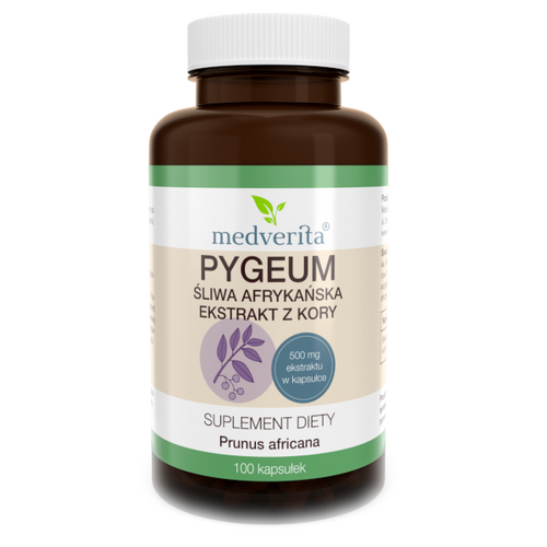 MEDVERITA Pygeum - African Plum Extract 100 caps