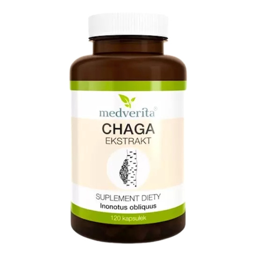 MEDVERITA CHAGA Extract 400mg 120 caps