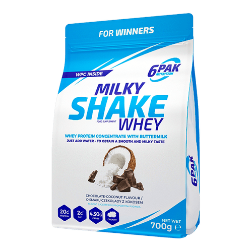 6PAK Milky Shake Whey 700 g